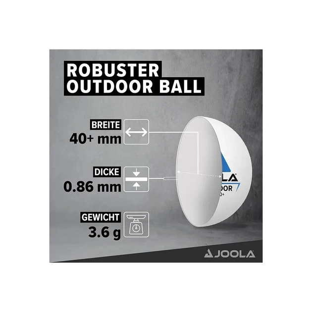 Комплект для настільного тенісу Joola Duo Pro 2 Bats 3 Balls (54821) (930796) - picture 3