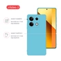 Чехол для мобильного телефона Intaleo Silicone Xiaomi Redmi Note 13 5G Light Blue (1283126601095) - уменьшенное изображение 3
