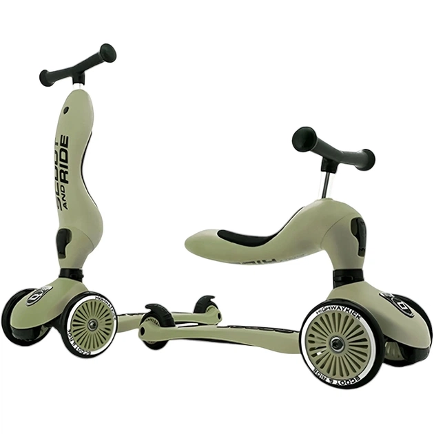 Самокат Scoot&Ride Highwaykick-1 1-5 років оливковий (SR-160629-OLIVE) - picture 8