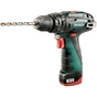 Шуруповерт Metabo PowerMaxx SB BL 12В, 2х2Ah, 20·38Нм, 0-400·0-1500об/хв (601784500) - зменшене зображення 2