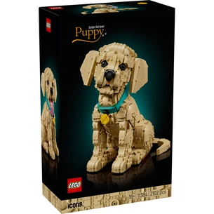 Конструктор LEGO Icons Цуценя золотистого ретривера (11384) зображення 1