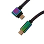 Дата кабель USB-C + USB A to USB-C 1.08m Premium Coiled Aviator black Keychron (CAB7_KEYCHRON) - уменьшенное изображение 2