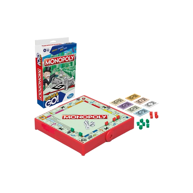 Настільна гра Hasbro дорожня Монополія (F8256) - зображення 1