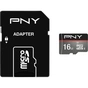 Карта пам'яті PNY flash 16GB microSDHC class 10 UHS-I Turbo (SDU16GTUR-1-EF) - зменшене зображення 1