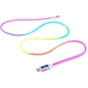 Дата кабель USB-C to Lightning 1.0m MFI Rainbow REAL-EL (EL123500054) - зменшене зображення 2