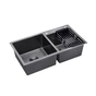 Мийка кухонна Kroner Schwarze-7843ZHM (CV022797) - зменшене зображення 3