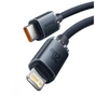 Дата кабель USB-C to Lightning 2.0m 20W Crystal Shine Series black Baseus (CAJY000301) - зменшене зображення 3