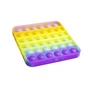 Антистрес Sibelly антистрес Pop It Square Glow in Dark (SB-PPIT-SQL-GD) - зменшене зображення 5