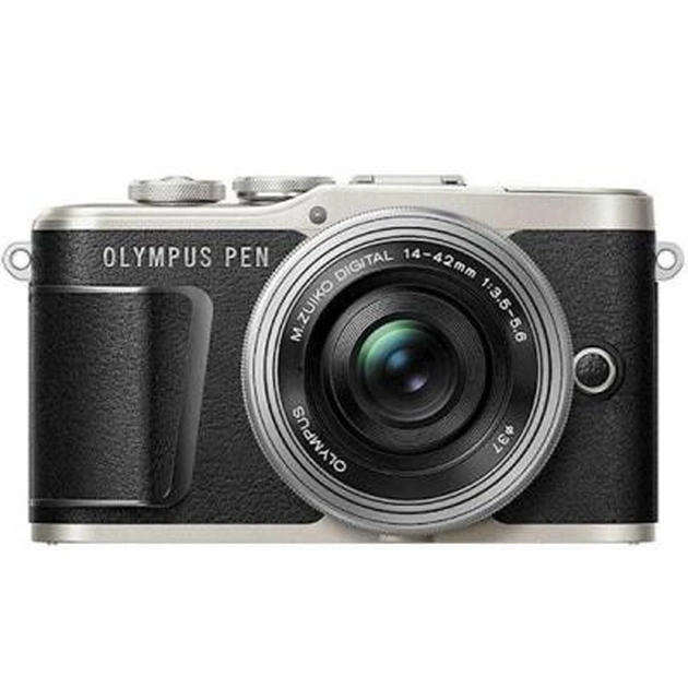Цифровий фотоапарат Olympus E-PL9 14-42 mm Pancake Zoom Kit black/silver (V205092BE000) - изображение 1