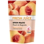 Рідке мило Fresh Juice Peach & Magnolia дой-пак 460 мл (4823015913259) - зменшене зображення 1