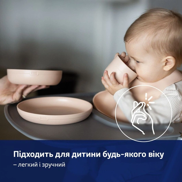 Набір дитячого посуду Lovi з кружкою Pistachio (21/533_gre) - picture 9