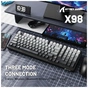 Клавиатура Attack Shark X98 RGB Wireless/Bluetooth/USB UA Moonlight Night (X98ML_AS) - уменьшенное изображение 3