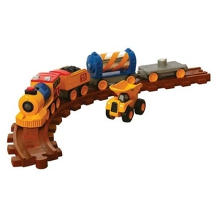 Залізниця Toy State CAT зі світлом і звуком (80408) зображення 1