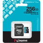Карта пам'яті Kingston 256GB microSDXC сlass 10 UHS-I U3 V30 A2 Canvas Go Plus G4 (SDCG4/256GB) - зменшене зображення 3