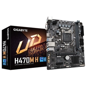 Материнська плата GIGABYTE H470M H зображення 1