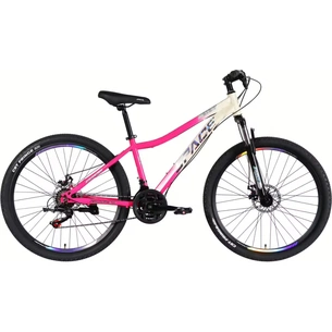 Велосипед Space 27.5" AURORA DD FR рама-15" ST 2026 біло-рожевий (OPS-SP-27.5-092) зображення 1