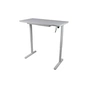 Комп'ютерний стіл Barsky StandUp white glass 1200*600 (BST-12new) - зменшене зображення 4
