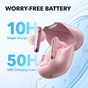 Навушники Anker SoundСore Liberty 4 NC Pastel Pink (A3947G51) - зменшене зображення 2
