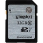 Карта пам'яті Kingston 32GGB SDHC Class10 UHS-I (SD10VG2/32GB) - зменшене зображення 1