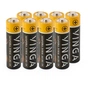 Батарейка AA LR6 Alkaline 8pcs Blister Vinga (VJABAA8) - зменшене зображення 2