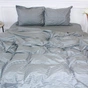 Підковдра MirSon Satin Stripe 30-0010 Light Gray 110х140 см (2200005251256) - зменшене зображення 1