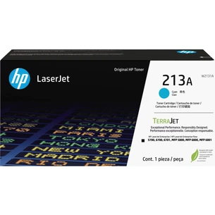 Картридж HP CLJ  213A Cyan 3K (W2131A) зображення 1
