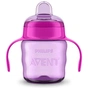 Поїльник-непроливайка Philips AVENT з м'яким носиком 200 мл рожевий, 6 міс+ (SCF551/03) - уменьшенное изображение 2