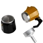 Гейзерна кавоварка Bo-Camp Hudson 6-cups Yellow/Black (2200522) - уменьшенное изображение 4