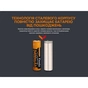 Акумулятор Fenix 18650 3400 mAh micro usb зарядка (ARB-L18-3400U) - зменшене зображення 7