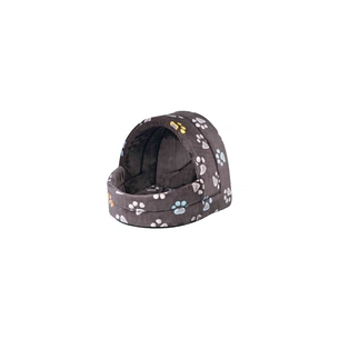 Будиночок для тварин Trixie Jimmy 40х35х35 см (сірий в лапку) (4047974368428) зображення 1