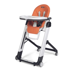 Стілець для годування Peg-Perego Siesta Follow Me Wonder Orange (плямостійкий помаранчевий) (IH03000000WD48) зображення 1