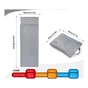 Спальний мішок Naturehike CNK2300SD022, світло-сірий (6976507667333) - зменшене зображення 2