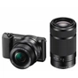 Цифровий фотоапарат Sony Alpha 5100 + об'єктив 16-50mm + 55-210mm kit Black (ILCE5100YB.CEC) - зменшене зображення 2