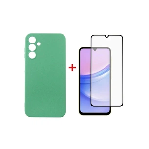 Чохол до мобільного телефона Dengos Kit for Samsung Galaxy A25 5G case + glass (Mint) (DG-KM-60) зображення 1