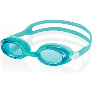 Окуляри для плавання Aqua Speed Malibu 008-04 бірюзовий OSFM (5908217629067) зображення 1