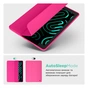 Чохол до планшета Armorstandart Smart Fold Pen Xiaomi Pad 7 / 7 Pro Rose Red (ARM82425) - зменшене зображення 6