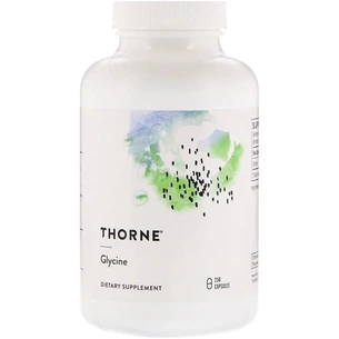 Амінокислота Thorne Research Гліцин, Glycine, 250 капсул (THR-51202) зображення 1