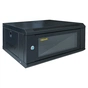 Шафа настінна GEAR 4U 19" 600x450x280 мм, + полка 19", black (GWMSN-4U-600-450) - уменьшенное изображение 1