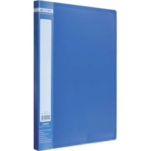 Папка з затиском Buromax А4 JOBMAX, blue (BM.3401-02) зображення 1