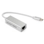 Перехідник USB-C to RJ45 Ethernet 1000Mbps aluminium Vinga (VCPATC2GBLNS) - зменшене зображення 3