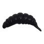 Силікон рибальський FishUP Ozi 1.2" 101 - Black, cheese taste (10шт/уп) (1864.14.04) - зменшене зображення 1