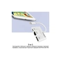 Адаптер Lightning to RJ45 Ethernet + USB 3.0 OTG + Lightning Promate (gigalink-i.white) - зменшене зображення 7