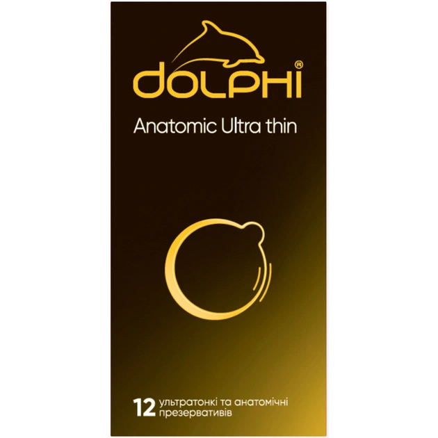 Презервативи Dolphi Anatomic Ultra Thin 12 шт. (4820144770852) - picture 1