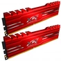 Модуль пам'яті для комп'ютера DDR4 8GB (2x4GB) 2400 MHz XPG Gammix D10 Red ADATA (AX4U2400W4G16-DRG) - уменьшенное изображение 2