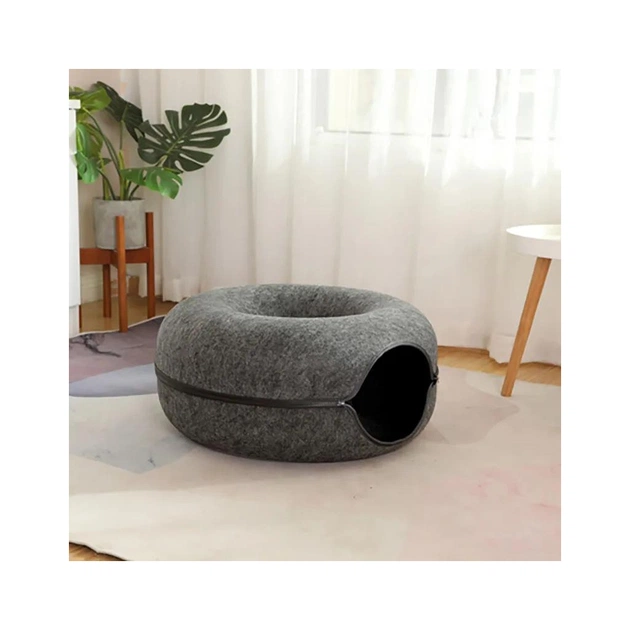 Лежак для тварин Me&Pet Інтерактивний тунель L Сірий (NMP05-02) - picture 5