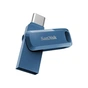 USB флеш накопичувач SanDisk 128GB Ultra Dual Drive Go Navy Blue USB 3.1 Type-C (SDDDC3-128G-G46NB) - зменшене зображення 4