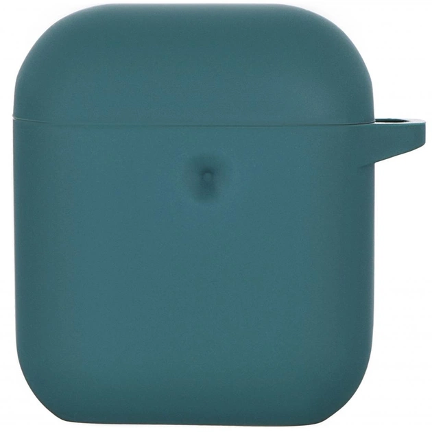 Чохол для навушників 2E для Apple AirPods Pure Color Silicone 3.0 мм Star Blue (2E-AIR-PODS-IBPCS-3-STB) - изображение 1