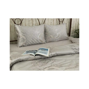 Постільна білизна Руно Grey сатин набивна полуторна (677.137АЖ_Grey) зображення 1