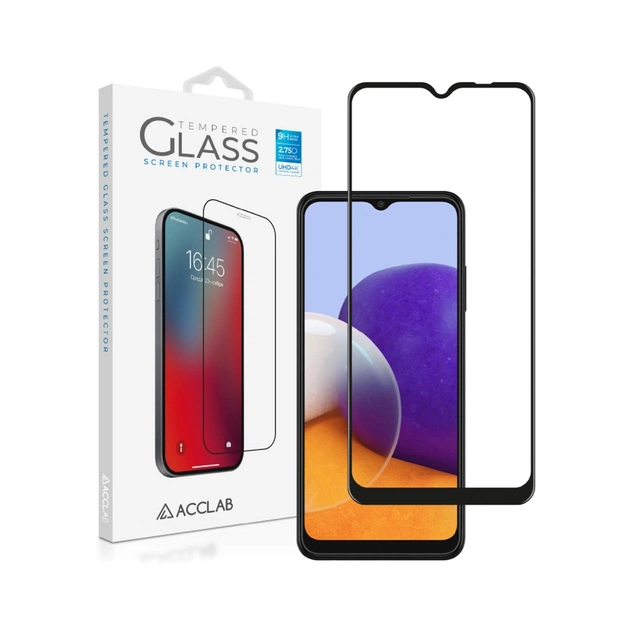 Скло захисне ACCLAB Full Glue Samsung A22 (1283126512551) - зображення 1