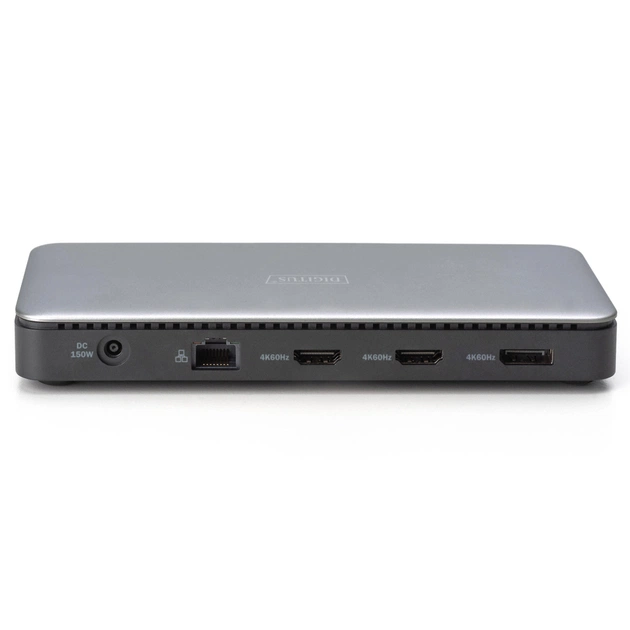 Порт-реплікатор Digitus USB-C > 2xHDMI/DP/2xUSB-A/USB-C/SD/MicroSD/RJ54/DC/Audio (DA-70917) - picture 4